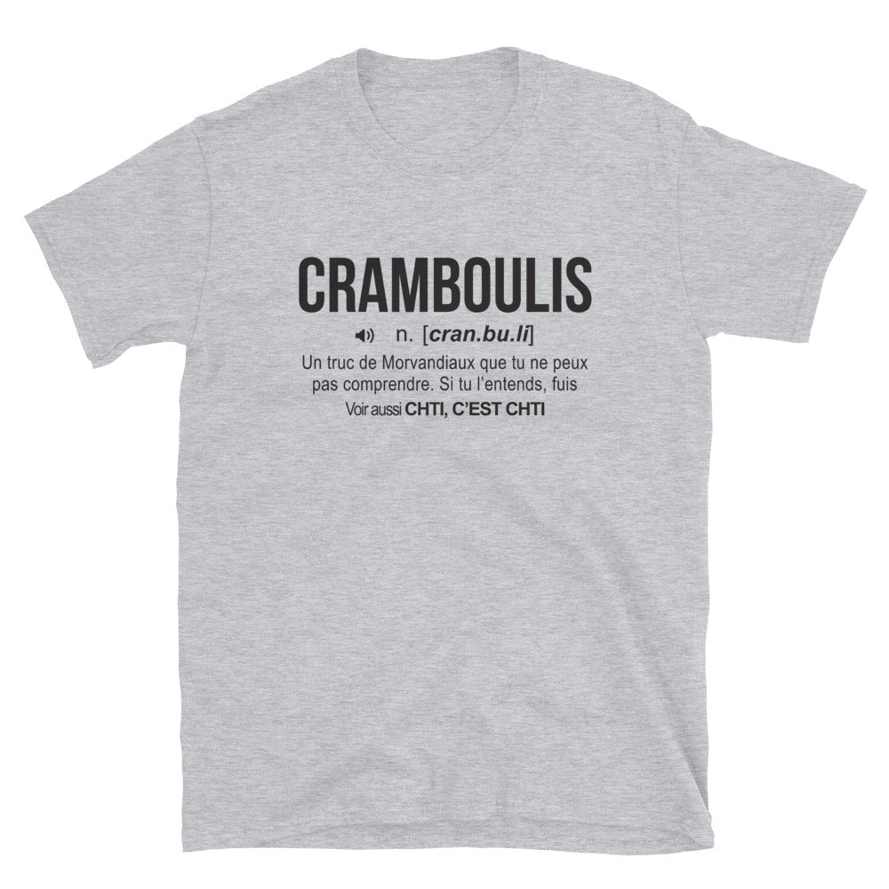 Cramboulis - Morvan - Bourgogne - Définition - T-shirt Standard - Ici & Là - T-shirts & Souvenirs de chez toi