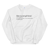 Thumbnail for Definition fin vu out gèl koué - réunion - Sweatshirt - Ici & Là - T-shirts & Souvenirs de chez toi