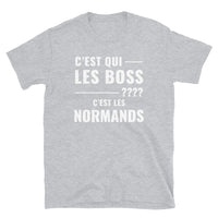 Thumbnail for T-shirt Normandie bleu marine dos - Les Boss, c'est les Normands