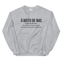 Thumbnail for À Bisto De Nas - À vista de nas - Definition Aveyron - Sweatshirt - Ici & Là - T-shirts & Souvenirs de chez toi