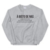 Sweatshirt Aveyron blanc - À bisto de nas, humour local