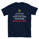 Toulouse point boisson rugby - T-shirt Standard - Ici & Là - T-shirts & Souvenirs de chez toi