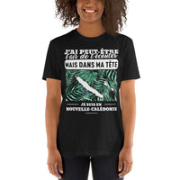 Thumbnail for T-shirt Nouvelle Calédonie bleu marine - Écoute et rêve en couleur
