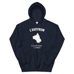Là Où notre histoire a commencé Aveyron - Sweatshirt à capuche - Ici & Là - T-shirts & Souvenirs de chez toi
