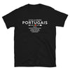 T-shirt Portugal noir - Régime portugais et plats délicieux