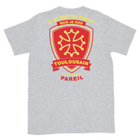 Thumbnail for T-shirt Toulouse gris foncé - Je ne suis pas parfait mais Toulousain