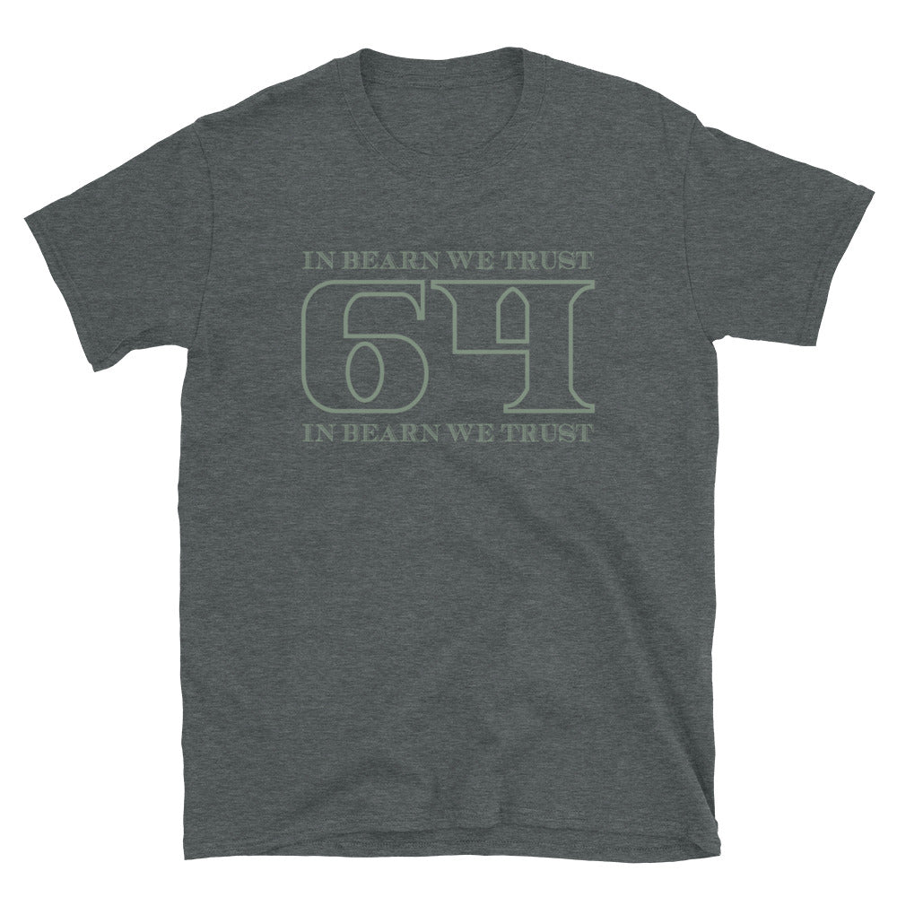 T-shirt Béarn gris foncé chiné - In Béarn We Trust 64