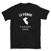 T-shirt Pérou noir - Mon histoire commence avec fierté