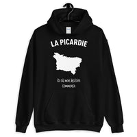 Thumbnail for Sweatshirt Picardie noir - Histoire et fierté locale