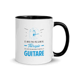 Mug ou tasse pour les guitaristes - à Intérieur Coloré je n'ai pas besoin de thérapie - Ici & Là - T-shirts & Souvenirs de chez toi