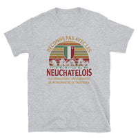 Thumbnail for T-shirt Neuchâtel gris sport - Confort et fierté locale