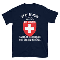 Thumbnail for 8e-jour-suisses T-shirt Standard - Ici & Là - T-shirts & Souvenirs de chez toi