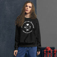 Thumbnail for Sweatshirt Normande bleu indigo - Attente humoristique du verre
