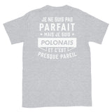 parfait-polonais - Imprimé DOS -  T-shirt Standard - Ici & Là - T-shirts & Souvenirs de chez toi