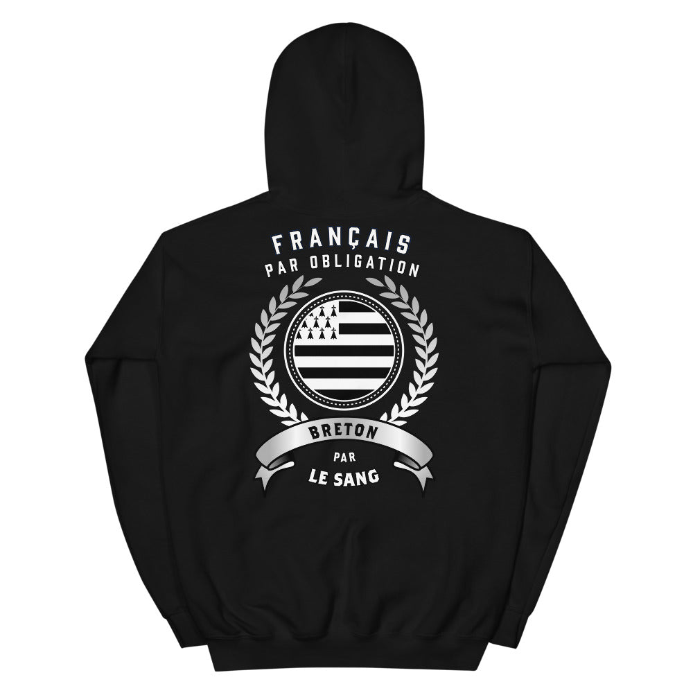 Breton Par le Sang - Sweatshirt à capuche - Ici & Là - T-shirts & Souvenirs de chez toi