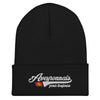 Bonnet Aveyron noir - Fierté du Rouergue brodé