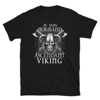 Thumbnail for T-shirt Normand noir - Fierté viking sans mention