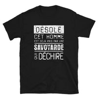 Thumbnail for DÉsolé ce type est pris par une Savoyarde - Savoie - T-shirt Standard - Ici & Là - T-shirts & Souvenirs de chez toi