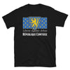 T-shirt Franche-Comté noir - Liberté Égalité Arbois