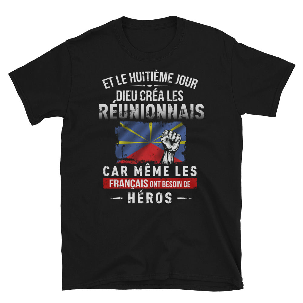 8e-jour-reunionnais T-shirt Standard - Ici & Là - T-shirts & Souvenirs de chez toi