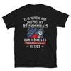 T-shirt Réunionnais noir - Humour sur le 8e jour