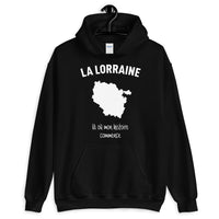 Thumbnail for Sweatshirt Lorraine noir - Histoire et fierté locale
