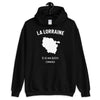Sweatshirt Lorraine noir - Histoire et fierté locale