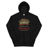 Thumbnail for La Gruyère m'appelle, il faut que j'y aille - Fribourg, Suisse, Sweatshirt à capuche - Ici & Là - T-shirts & Souvenirs de chez toi