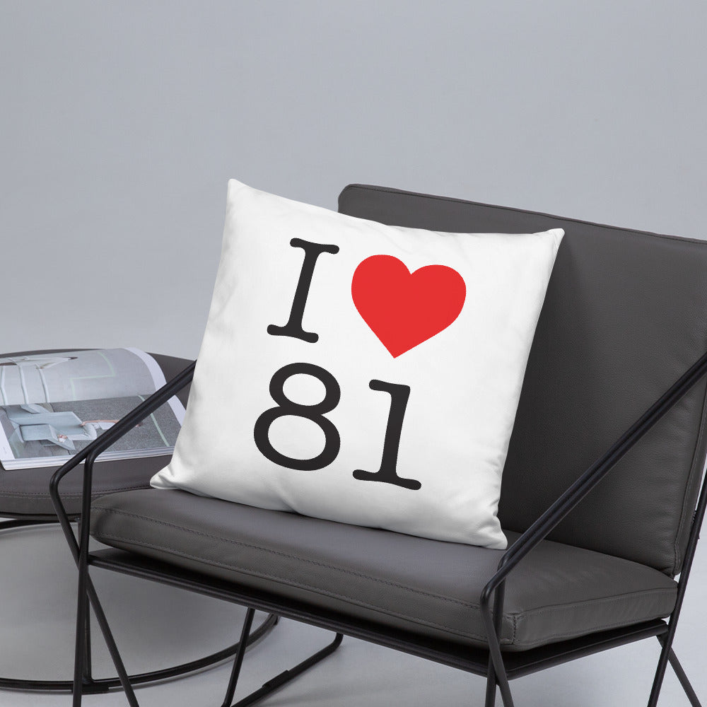 Coussin Tarn NY style - Accent de fierté locale