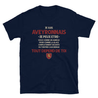 Thumbnail for Aveyronnais tout depend de toi - T-shirt Standard - Ici & Là - T-shirts & Souvenirs de chez toi