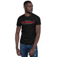 Thumbnail for T-shirt Oyonnax noir dos - Supportez votre équipe avec humour
