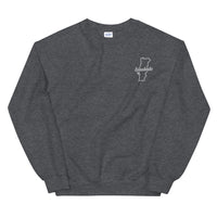 Thumbnail for Sweatshirt Portugal noir - Nostalgie brodée avec carte