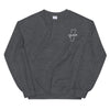 Sweatshirt Portugal noir - Nostalgie brodée avec carte