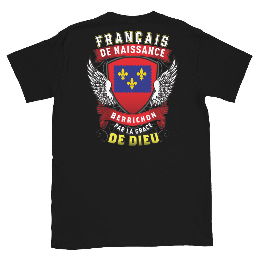 T-shirt Belgique noir - Fierté et humour de nos origines