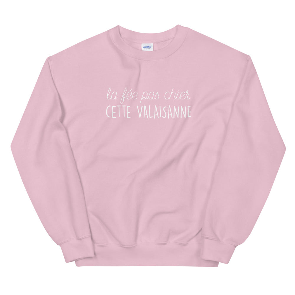 fée pas chier cette Valaisanne - Sweatshirt - Ici & Là - T-shirts & Souvenirs de chez toi