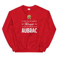 Thumbnail for Je n'ai pas besoin de thérapie j'Ai juste besoin d'aller en Aubrac - Aveyron - Cantal - Lozère - Sweat Unisexe à Col Rond - Ici & Là - T-shirts & Souvenirs de chez toi