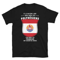 Thumbnail for 8e-jour-polynesiens-v2 T-shirt Standard - Ici & Là - T-shirts & Souvenirs de chez toi