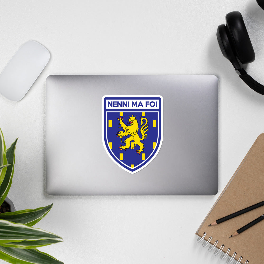 Autocollant Franche-Comté - Blason et humour local