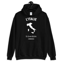 Thumbnail for Sweatshirt Italie noir - Mon histoire commence avec fierté