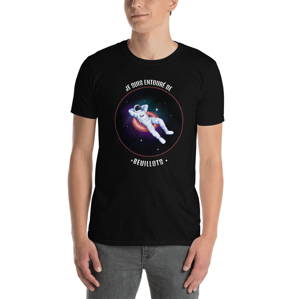 T-shirt Franche-Comté noir dos - Je suis entouré de Beuillots