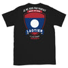 T-shirt Laos noir - Je ne suis pas parfait mais...