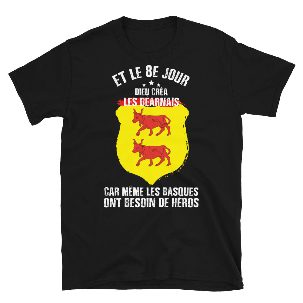 8e Jour Béarnais - T-shirt Standard - Ici & Là - T-shirts & Souvenirs de chez toi