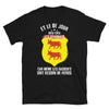 T-shirt Béarnais noir - Et le 8e jour Dieu créa les Béarnais