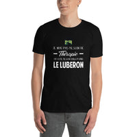 Thumbnail for T-shirt Lubéron noir dos - Confort et fierté des origines