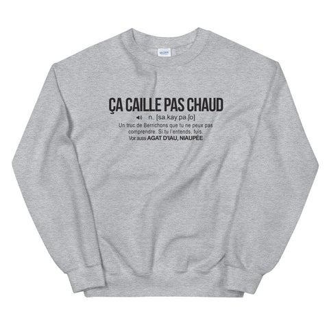 Définition ça caille pas chaud Berry - Ici & Là - T-shirts & Souvenirs de chez toi