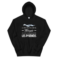 Thumbnail for Thérapie Pyrénées - Sweatshirt à capuche - Ici & Là - T-shirts & Souvenirs de chez toi