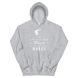 Grèce Thérapie - Sweatshirt à capuche - Ici & Là - T-shirts & Souvenirs de chez toi