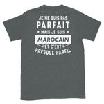 parfait-marocain - Imprimé DOS -  T-shirt Standard - Ici & Là - T-shirts & Souvenirs de chez toi