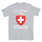 8e-jour-suisses T-shirt Standard - Ici & Là - T-shirts & Souvenirs de chez toi