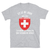 8e-jour-suisses T-shirt Standard - Ici & Là - T-shirts & Souvenirs de chez toi